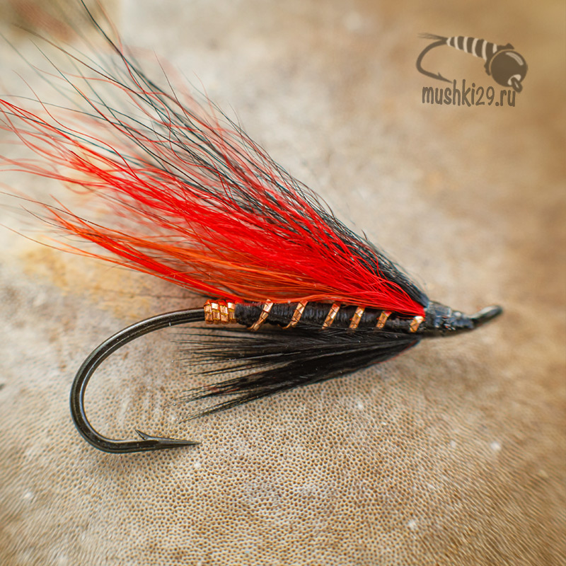 Red Butt Salmon Fly